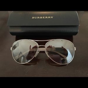 Burberry Sunglasses like new in original box and case